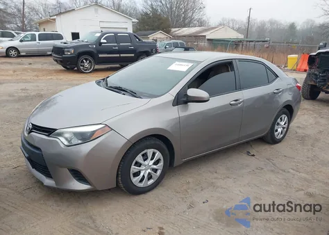 2014 Toyota Corolla Le Eco z USA, uszkodzony, nr VIN 2T1BPRHE4EC157858